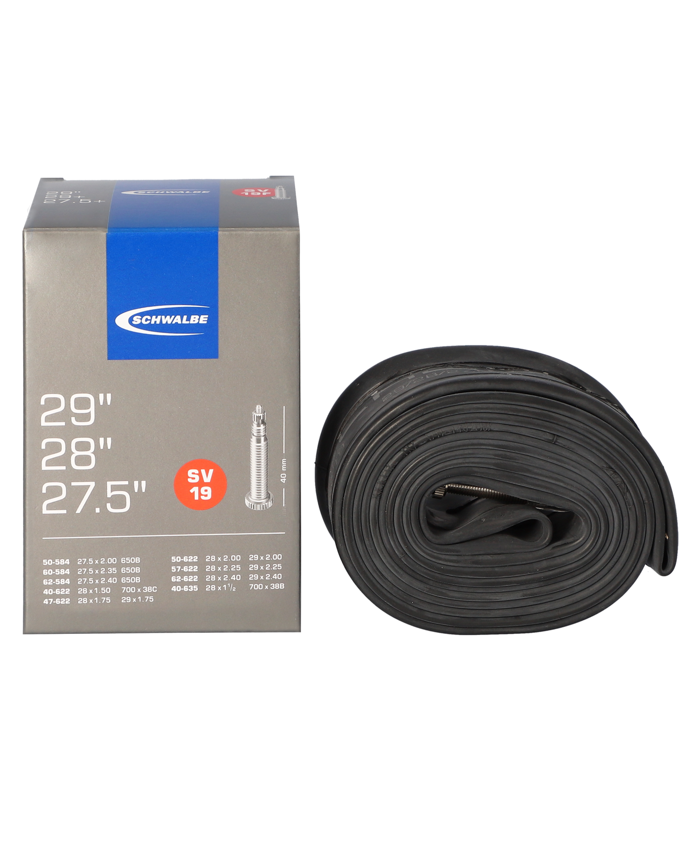 Schwalbe 27.5 28 29 40 60 mm Tube for MTB Gravel Fitness CANYON IE