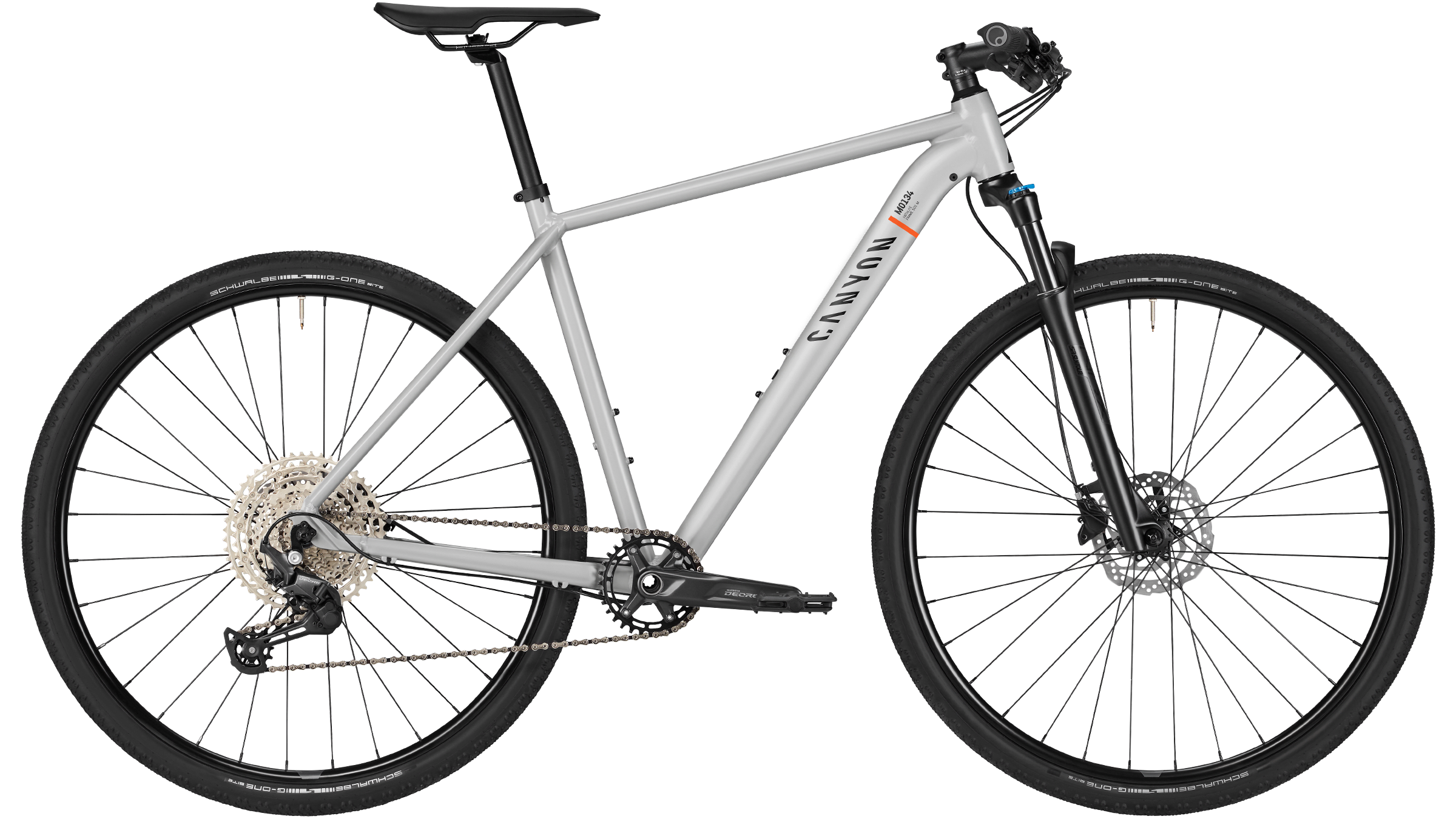 Canyonツーリング自転車Pathliteサスペンション付きフレーム(美品)