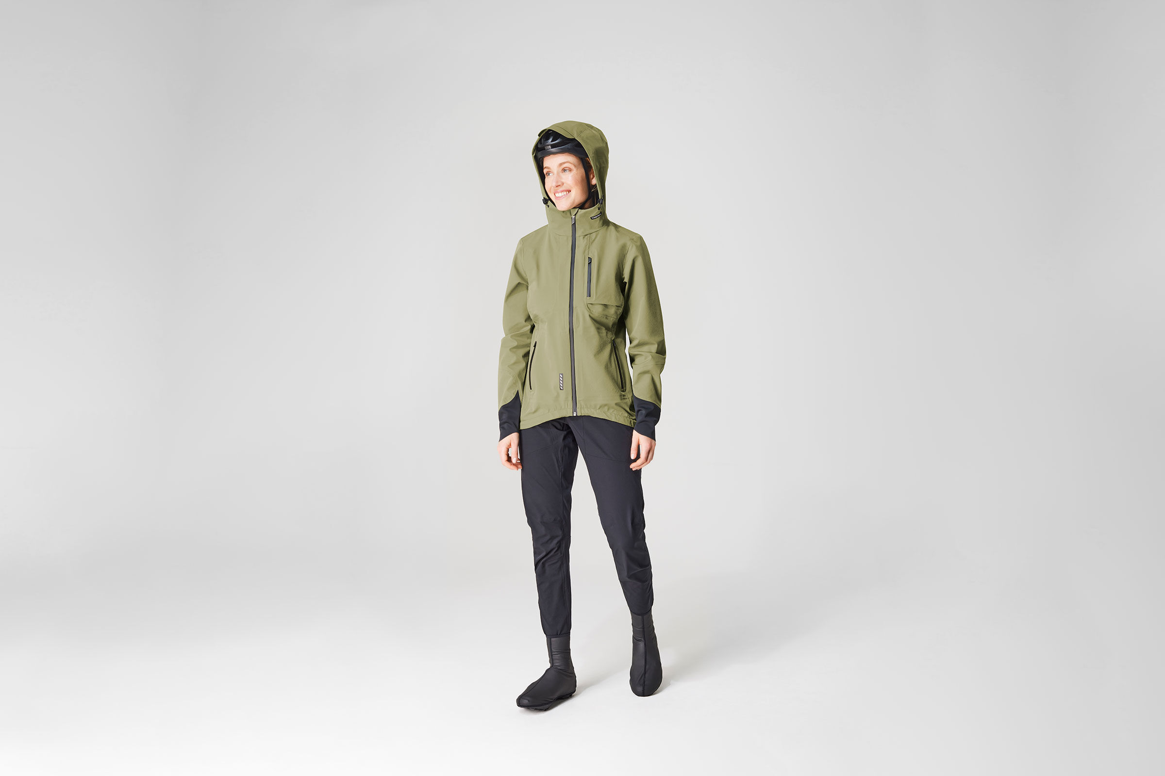 Ladies cycling rain shop jacket