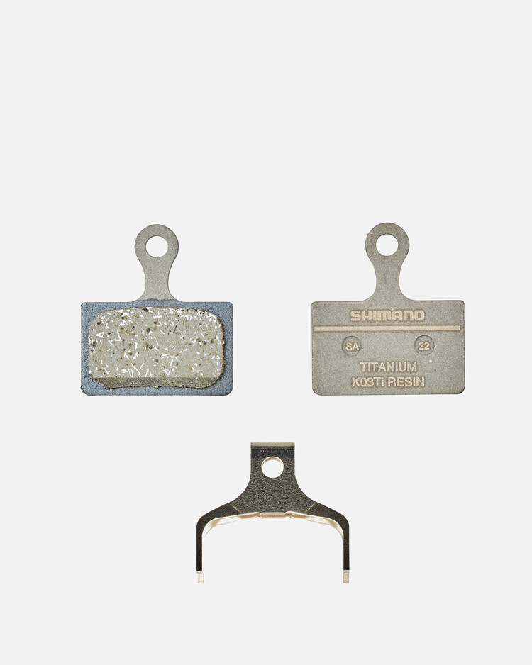 Shimano K03Ti Organic Brake Pads for XTR, GRX, 105, Ultegra, Dura-Ace Shimano K03Ti Organic Brake Pads for XTR, GRX, 105, Ultegra, Dura-Ace
