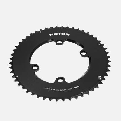 Rotor Round Rings 2-speed 110mm 4-Hole 52T Aero Outer Chainring