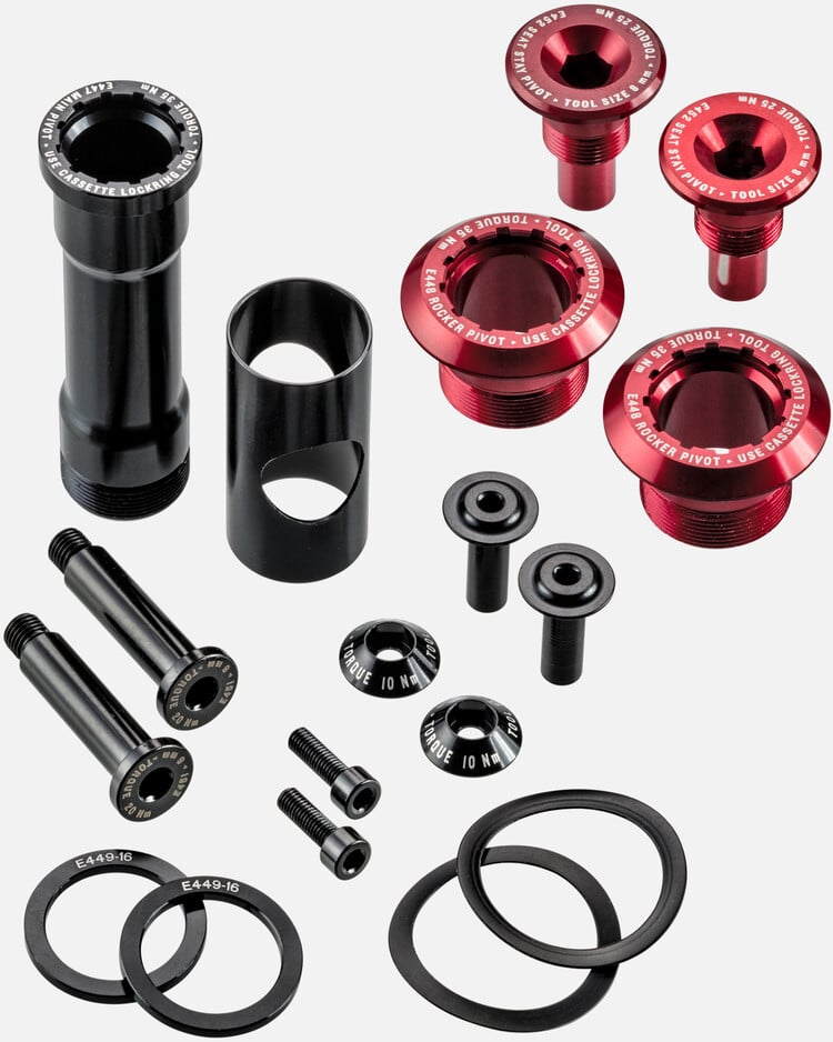 Canyon GP0053-01 Bolt Kit Red Canyon GP0053-01 Bolt Kit Red