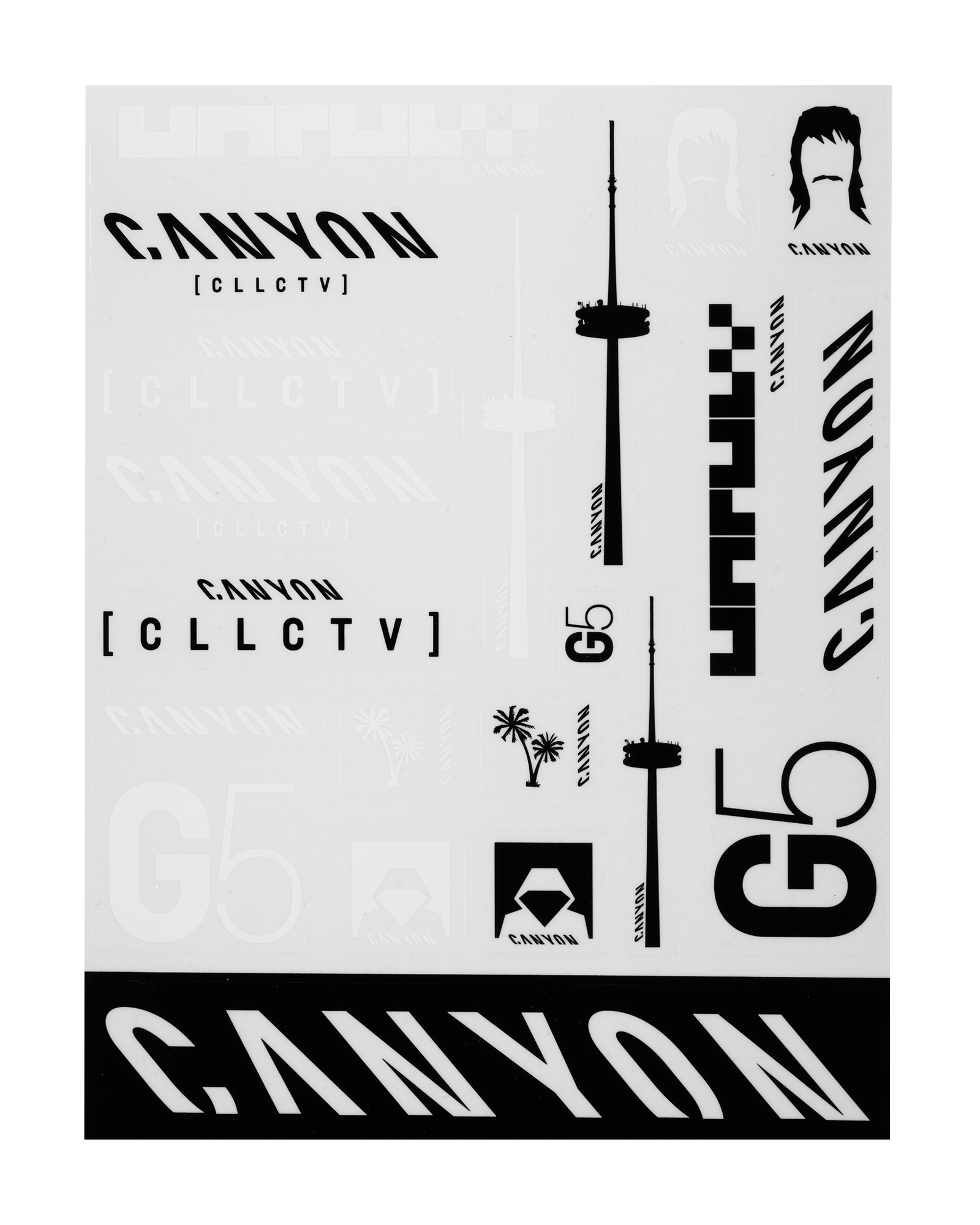 CANYON ロゴステッカー 6枚セット CANYON ロゴステッカー 6枚セット - メルカリ