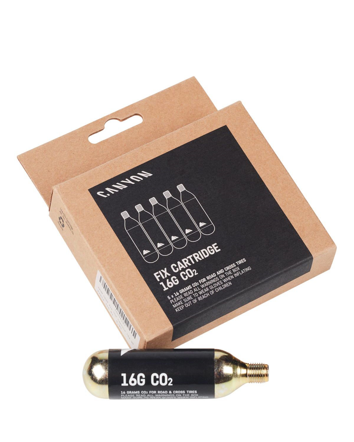 Canyon 16g CO₂ Cartridges Canyon 16g CO₂ Cartridges