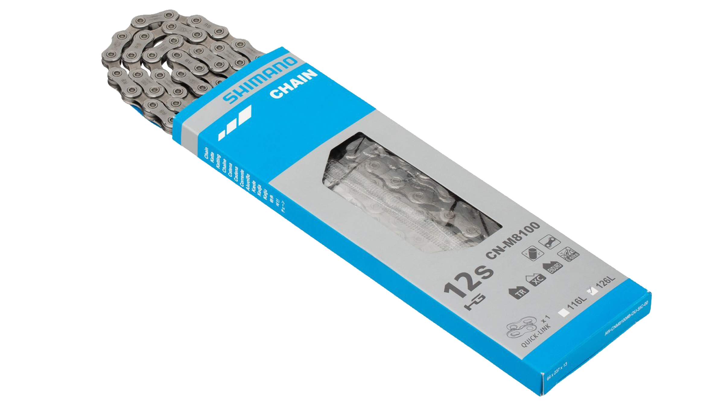Shimano CN M8100 12 speed Chain 138 Links CANYON IS