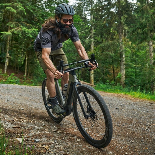 Bici elettrica in carbonio