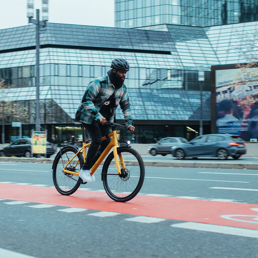 Orange Fahrräder