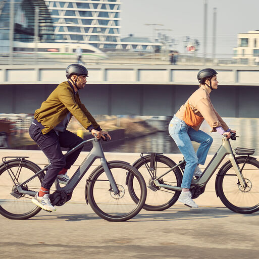 City E-Bikes mit Mittelmotor