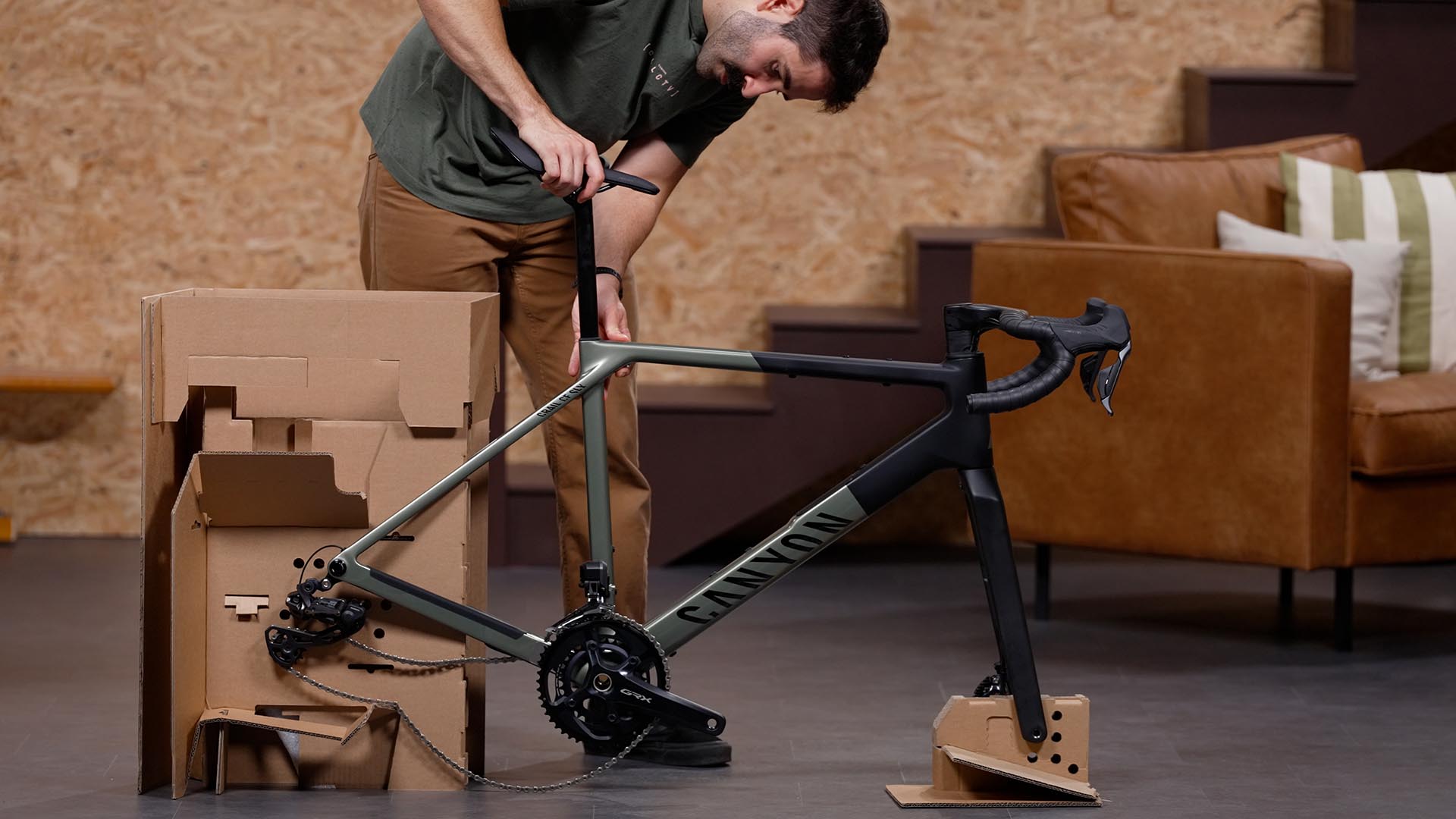 Dein Grail CF SLX: Unboxing und Aufbau