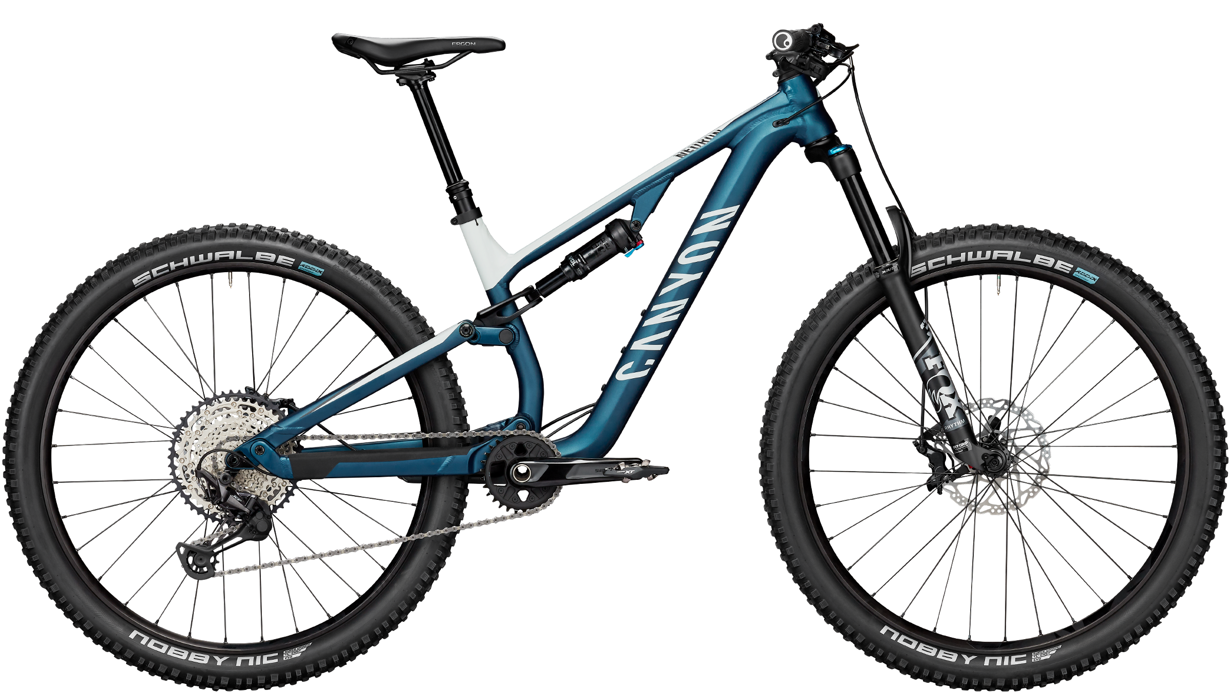 Canyon dual suspension clearance